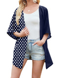 Navy Blue+polka Dot Dark Blue