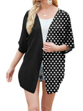 Black+polka Dot Black