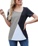 Short Sleeve Shirts Casual Tunic