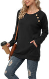 Long Sleeve Botton-up Tunic